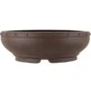 Bonsaischale 32.5x32.5x10cm Dunkelbraun Rund Unglasiert -Bonsai Verkaufe h33 638 db