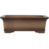 Bonsaischale 33.5x23.5x11.5cm Antik-Grau Rechteckig Unglasiert -Bonsai Verkaufe h34 205 ag