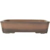 Bonsaischale 44.5x35.5x10.5cm Antik-Braun Rechteckig Unglasiert -Bonsai Verkaufe h45 013 ab