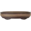 Bonsaischale 45.5x36.5x10cm Antik-Grau Oval Unglasiert -Bonsai Verkaufe h46 454 ag