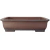 Bonsaischale 81x61.5x22.5cm Antik-Braun Rechteckig Unglasiert -Bonsai Verkaufe h81 024 ab