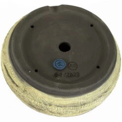 Bonsaischale 18.5x18.5x6.5cm Beige Rund Unglasiert -Bonsai Verkaufe p19ru23061a3