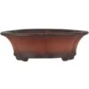 Bonsaischale 19x19x6cm Antik-Rotbraun Sonstige Form Unglasiert