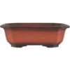 Bonsaischale 21.5x21.5x6.5cm Antik-Rotbraun Sonstige Form Unglasiert -Bonsai Verkaufe s22 839 ar
