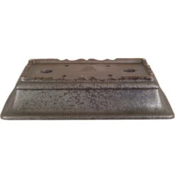 Bonsaischale 28x20.5x6.5cm Dunkelbraun Rechteckig Unglasiert -Bonsai Verkaufe s28 020 db3