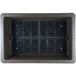 Bonsaischale 70x48x22.5cm Dunkelbraun Rechteckig Kunststoff -Bonsai Verkaufe z ps r70 db4