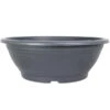 Bonsaischale 50x50x18cm Grau Rund Kunststoff -Bonsai Verkaufe z ps x50 gr
